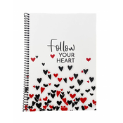 Muflon spiralna bilježnica Follow your heart, A5