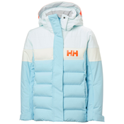 Helly Hansen JR GIRL DIAMOND JACKET, otroška smučarska jakna, modra 41681