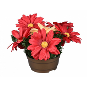 Cvet GERBERA Jesenski aranžma v skledi 25cm
