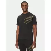 Plein Sport Majica SAEC MTK8019 STE001N Črna Regular Fit