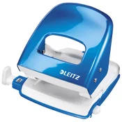 Bušač 2 rupe do 30 listova wow leitz 50082236 metalik svijetlo modra blister