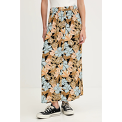 Suknja Rip Curl boja: crna, maxi, ravna, 016WSK