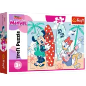 Puzzle – 30 – Šarena Minnie – Disney Minnie Trefl 18302