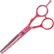 Redčilne škarje za frizersko striženje in rezanje WOLF Sharp 5.5 Pink