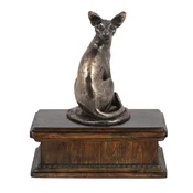 shumee Egiptovska mau mačka - žara za mačji pepel, klasična žara s kipcem, elegantna žara z mačko znamke Art-Dog