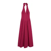 Bershka Obleka burgund