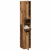Kupaonski ormaric staro drvo 32x34x188,5 cm konstruirano drvo
