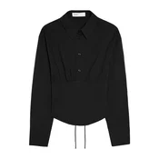 Bershka Bluza črna