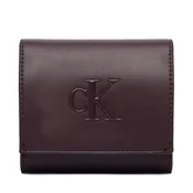 Calvin Klein Denarnica BOLD vinsko rdeča
