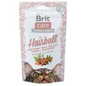 Brit Care Hairball mačji priboljški - Varčno pakiranje: 3 x 50 g
