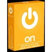 On) Single: Stimulation, 3 dotted condoms