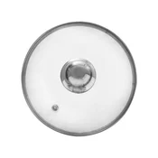 shumee Stekleni pokrov za lonce, ponve, ponve, univerzalni 16 cm