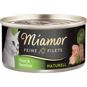 Miamor Fileji, konzerva 80 g - Tuna + zelenjava