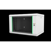 19 stenska omara 7U 600x450, RAL 7035