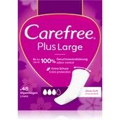 Carefree Plus Large Light Scent dnevni vložki 48 kos