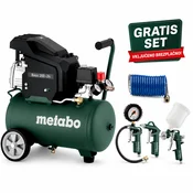 METABO BASIC 200-24 SET (691246000) Kompresor BASIC - Električno - Metabo