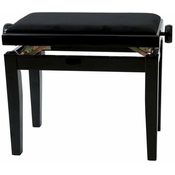 GEWA 130010 piano Bench Deluxe Black High Gloss