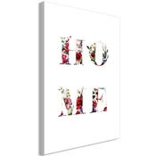 Slika - Home in Flowers (1 Part) Vertical 40x60