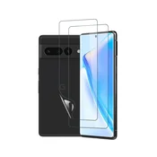 Prozorna mehka TPU zaščitna folija (2 kosa) za Google Pixel 7 Pro