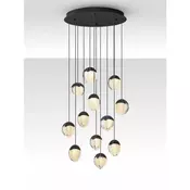 ALICIA LED LUSTER 12X CRNA 60W IP20 3000K TRIAC DIMABILNA NL9124115