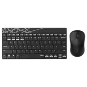 RAPOO Bežicna tastatura i miš 8000M (Crna)