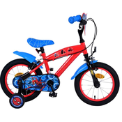 Djecji bicikl Ultimate Spider-man 14 s dvije rucne kocnice crveno/plavi