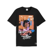 PUMA F1 Spain Tee Unisex, MotorsporT-Shirts, Black, M