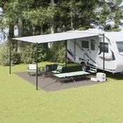 Teppi za šator Svijetlo siva 500 x 400 cm Polietilen