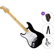 SX SST57+/LH SET Black Električna kitara