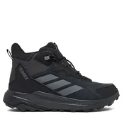 Trekking čevlji adidas Terrex Anylander Leather Mid Hiking KJ5212 Črna