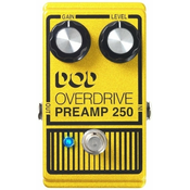 DOD 250 Overdrive True bypass Preamp Pedal