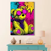Wallity Dekorativna slika na platnu, 45x70cm, Šarena