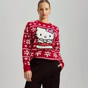 Praznicni džemper Hello Kitty