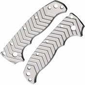 August Engineering AD20.5 Handle Scales Silver