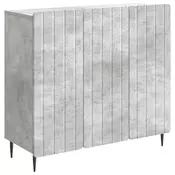 Kreveta Betonska siva 89 x 34,5 x 82 cm Konstruirano drvo