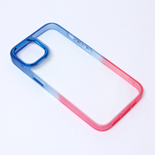 Maska za telefon Colorful Acrylic za iPhone 14 6.1 plavo-roze