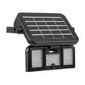 Rabalux 77020 - LED Solarni reflektor sa senzorom LIHULL LED/9,6W/3,7V IP44
