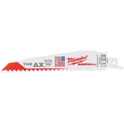 Milwaukee list za sabljasto žago za les AX 150mm, 5kos