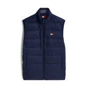 Tommy Jeans Brezrokavnik Lightweight Packable Ripstop Down Gilet mornarska
