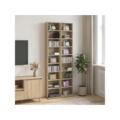 VIDAXL dnevni regal, 33x23,5x175 cm, 2kos