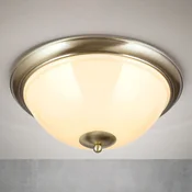 ORION Stropna svjetiljka Austrijska stara lampa, O 50 cm - Dnevni boravak/blagovaonica - Anticki - starinski mesing, sjajna krema - Metal