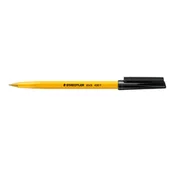 Kemični svinčnik, 0,3 mm, s pokrovčkom, STAEDTLER Stick 430 F, črne barve