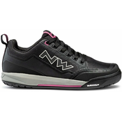 Northwave Womens Clan Shoes Black/Fuchsia 41