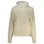 Ženska bež jopa s kapuco