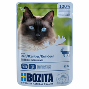 Varčno pakiranje Bozita košči v omaki vrečke 24x85 g - Miks mesni & ribji meni (4 sorte)