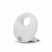 LED orijentaciono svetlo sa senzorom za uticnicu LED/1W/230V bela