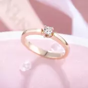 Romanticni dijamantski prsten