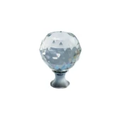 ROČAJ GTV GUMB CRYSTAL – KROM
