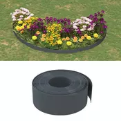 Vrtne ivice 2 kom sive 10 m 20 cm od polietilena