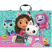 Kofer za slikare Crayola - Gabbys Dollhouse, 115 dijelova